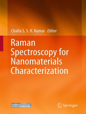 cover image of Raman Spectroscopy for Nanomaterials Characterization